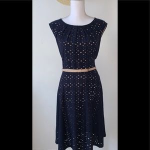 Navy Blue Dress💐🍃💐🍃💐